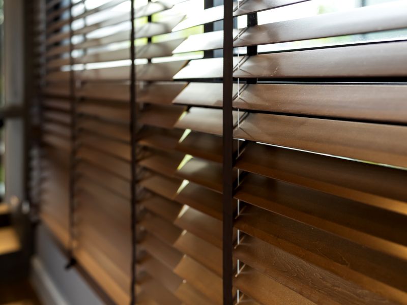 Wood Blinds Installation in Alpharetta, GA